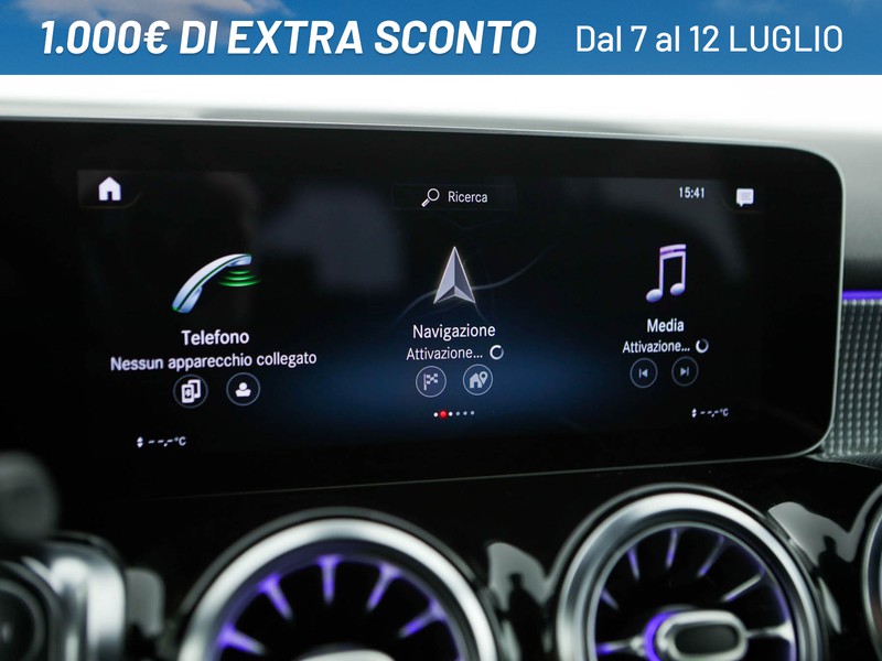 Mercedes GLB 200 d premium 4matic auto diesel bianco