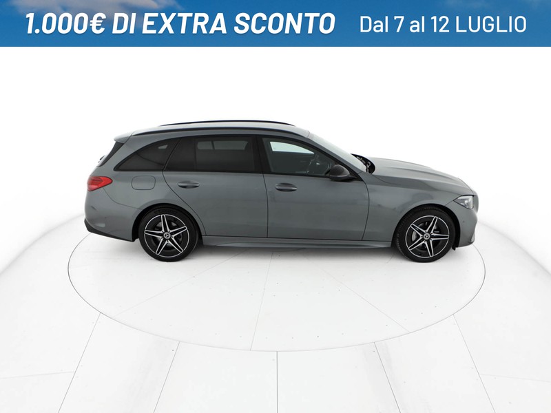 Mercedes Classe C SW sw 300 de phev amg line advanced auto ibrido grigio