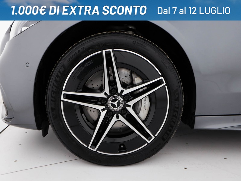 Mercedes Classe C SW sw 300 de phev amg line advanced auto ibrido grigio