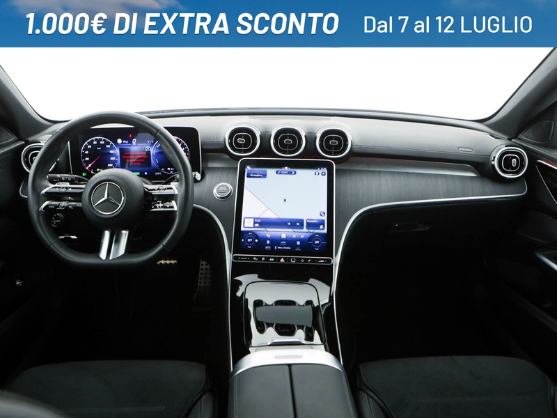 Mercedes Classe C SW sw 300 de phev amg line advanced auto ibrido grigio