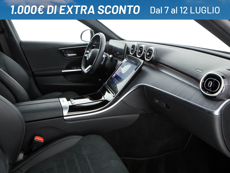 Mercedes Classe C SW sw 300 de phev amg line advanced auto ibrido grigio