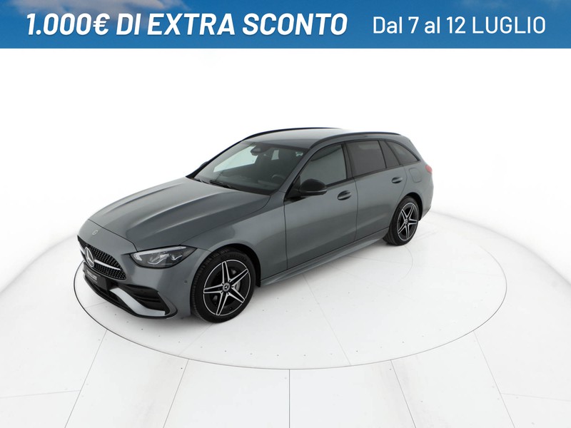 Mercedes Classe C SW sw 300 de phev amg line advanced auto ibrido grigio