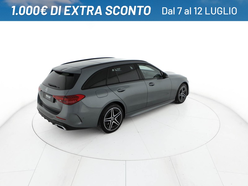 Mercedes Classe C SW sw 300 de phev amg line advanced auto ibrido grigio
