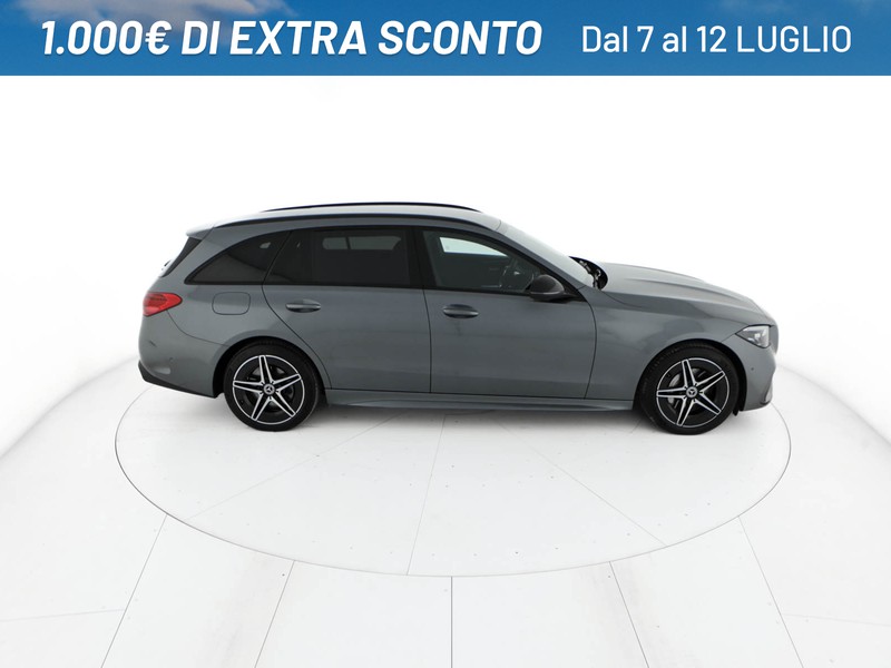 Mercedes Classe C SW sw 300 de phev amg line advanced auto ibrido grigio