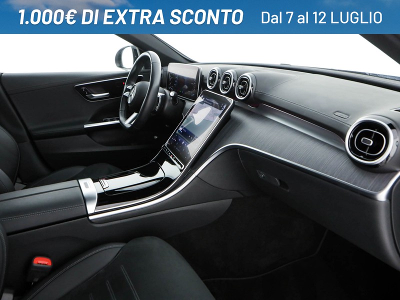 Mercedes Classe C SW sw 300 de phev amg line advanced auto ibrido grigio