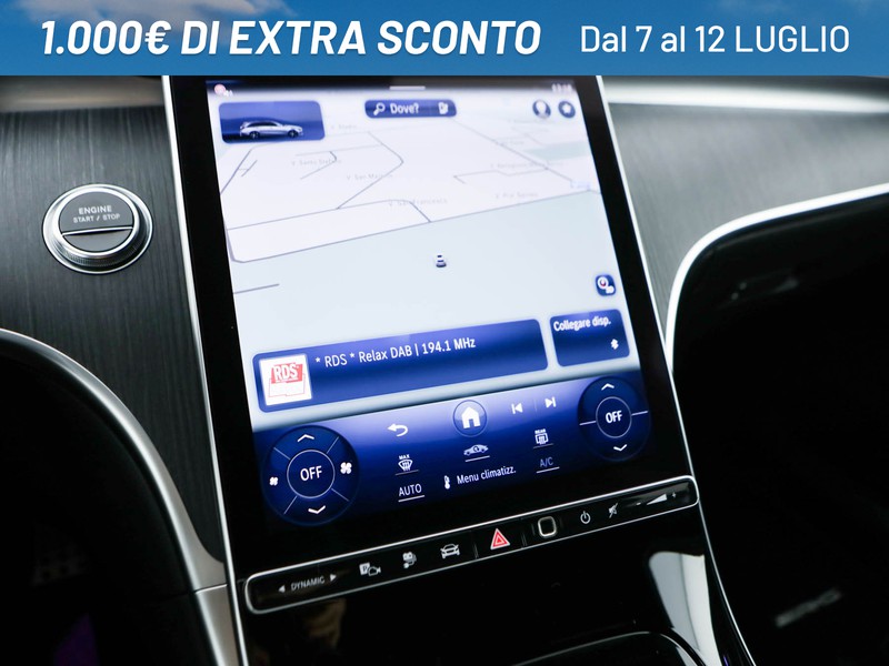 Mercedes Classe C SW sw 300 de phev amg line advanced auto ibrido grigio