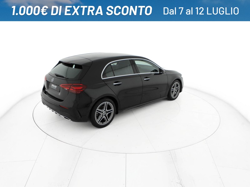 Mercedes Classe A 180 amg line advanced plus auto ibrido nero