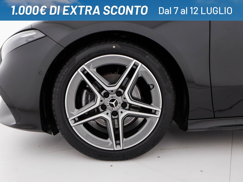 Mercedes Classe A 180 amg line advanced plus auto ibrido nero