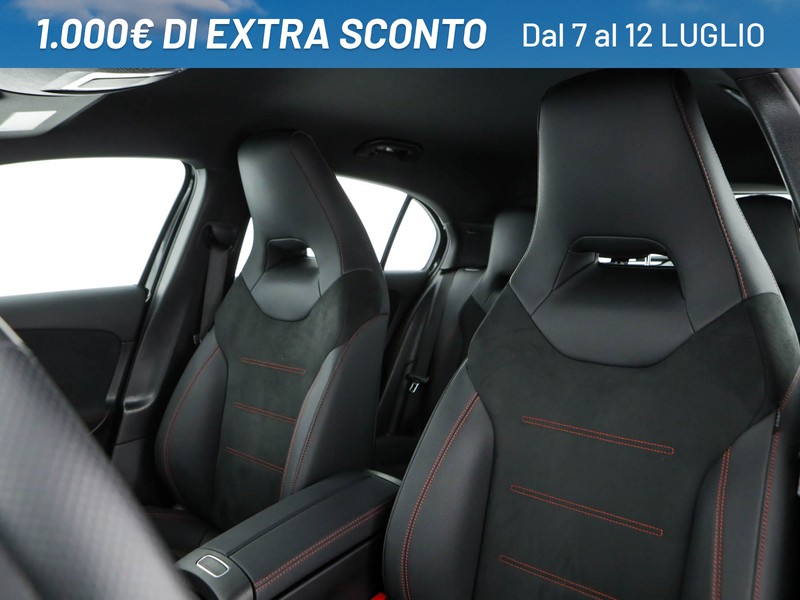 Mercedes Classe A 180 amg line advanced plus auto ibrido nero