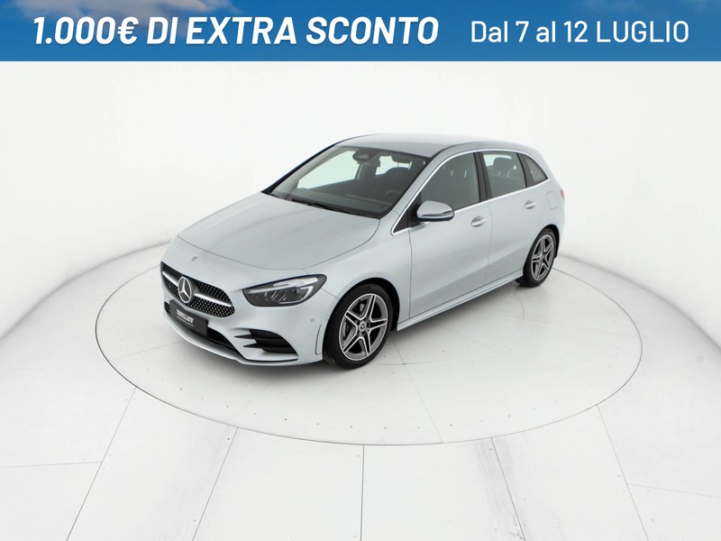 Mercedes Classe B 200 amg line premium auto ibrido argento