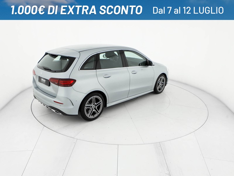 Mercedes Classe B 200 amg line premium auto ibrido argento