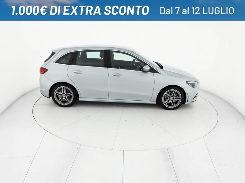 Mercedes Classe B 200 amg line premium auto ibrido argento