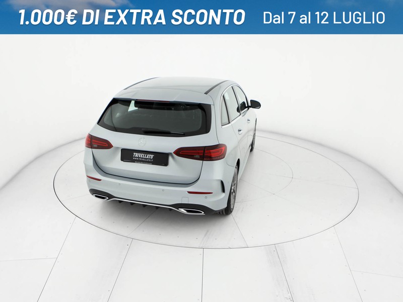 Mercedes Classe B 200 amg line premium auto ibrido argento