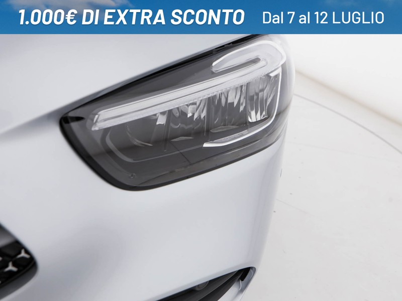 Mercedes Classe B 200 amg line premium auto ibrido argento