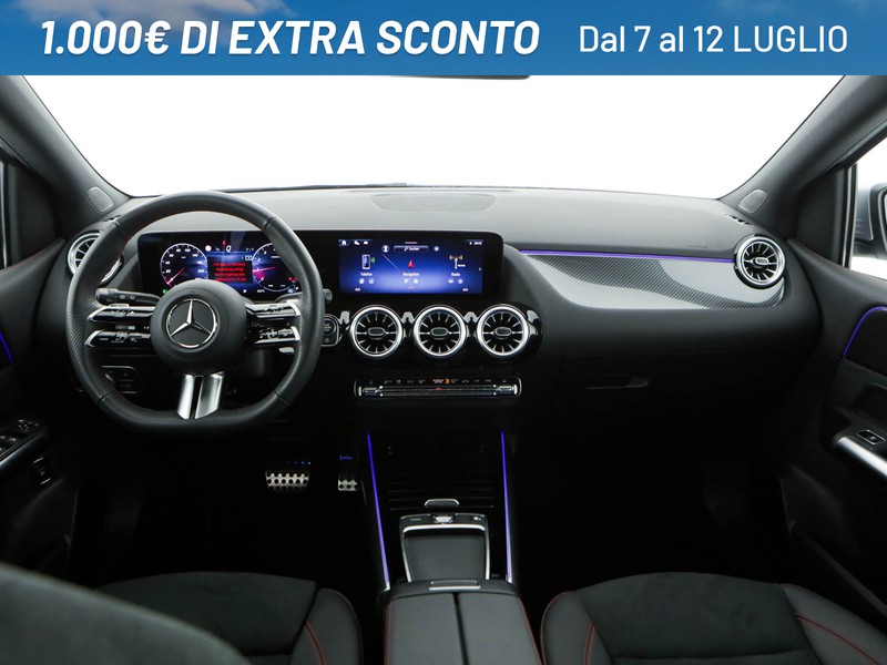 Mercedes Classe B 200 amg line premium auto ibrido argento