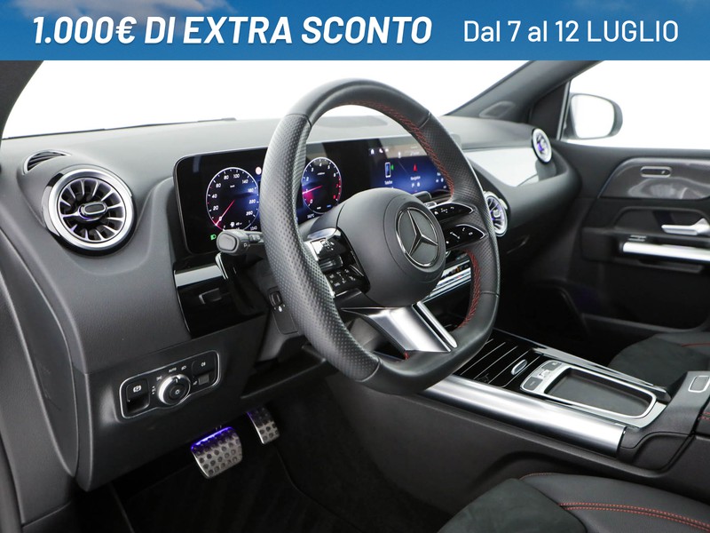 Mercedes Classe B 200 amg line premium auto ibrido argento