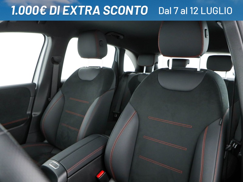 Mercedes Classe B 200 amg line premium auto ibrido argento