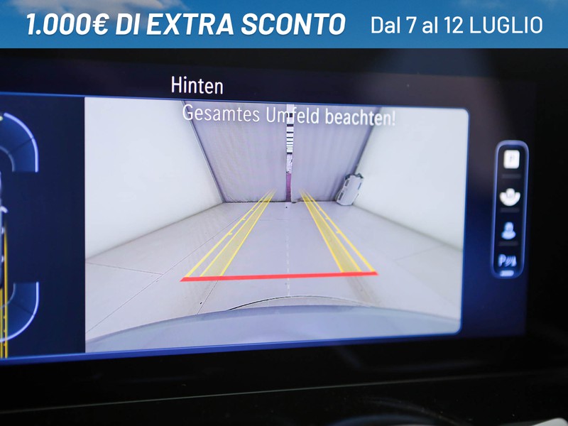 Mercedes Classe B 200 amg line premium auto ibrido argento