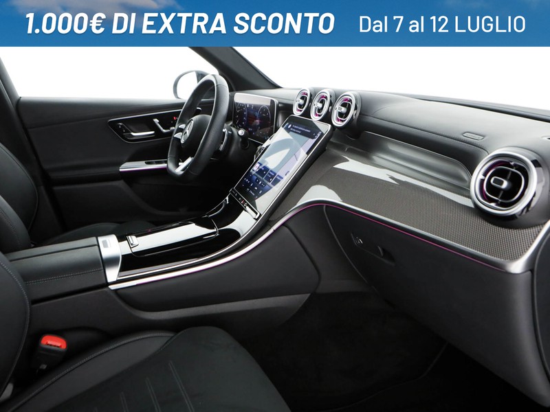 Mercedes GLC 220 d amg premium 4matic auto ibrido nero