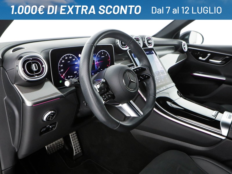 Mercedes GLC 220 d amg premium 4matic auto ibrido nero
