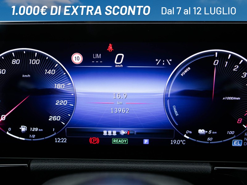 Mercedes Classe B 250 e phev amg line advanced plus auto ibrido bianco