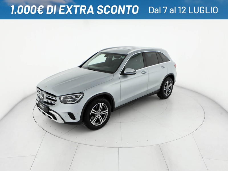 Mercedes GLC 220 d sport 4matic auto diesel argento