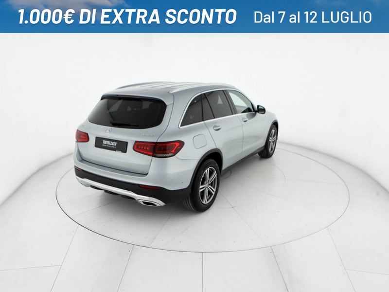 Mercedes GLC 220 d sport 4matic auto diesel argento