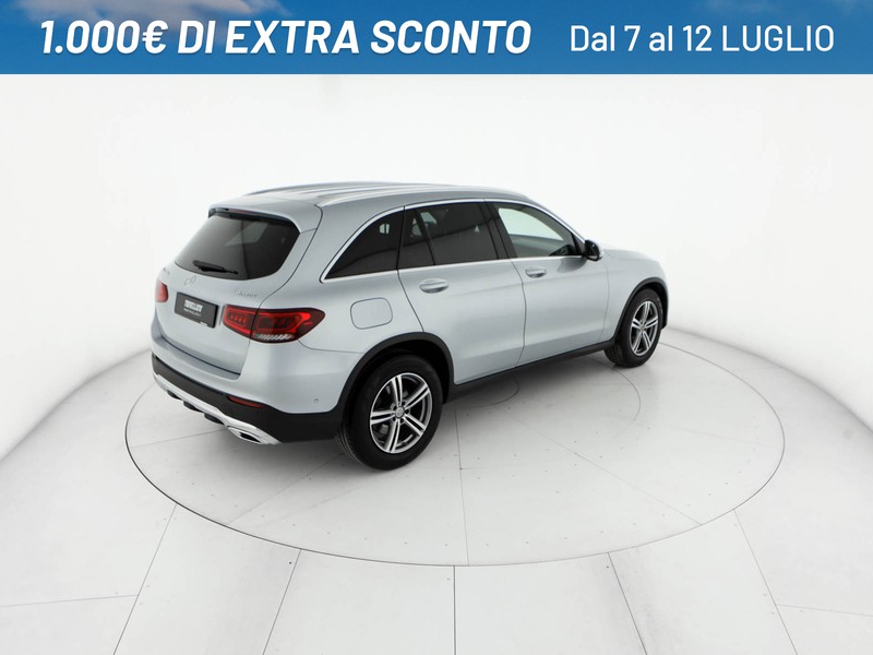 Mercedes GLC 220 d sport 4matic auto diesel argento