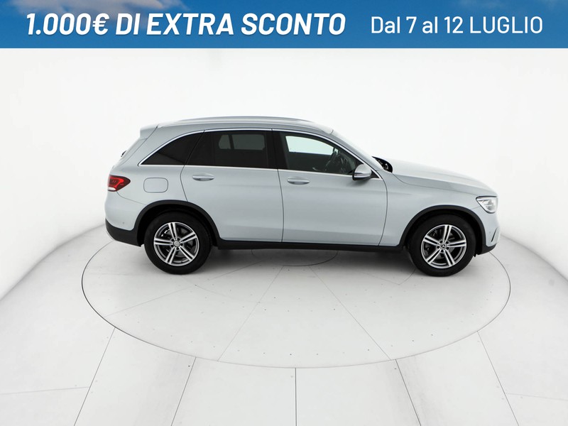 Mercedes GLC 220 d sport 4matic auto diesel argento