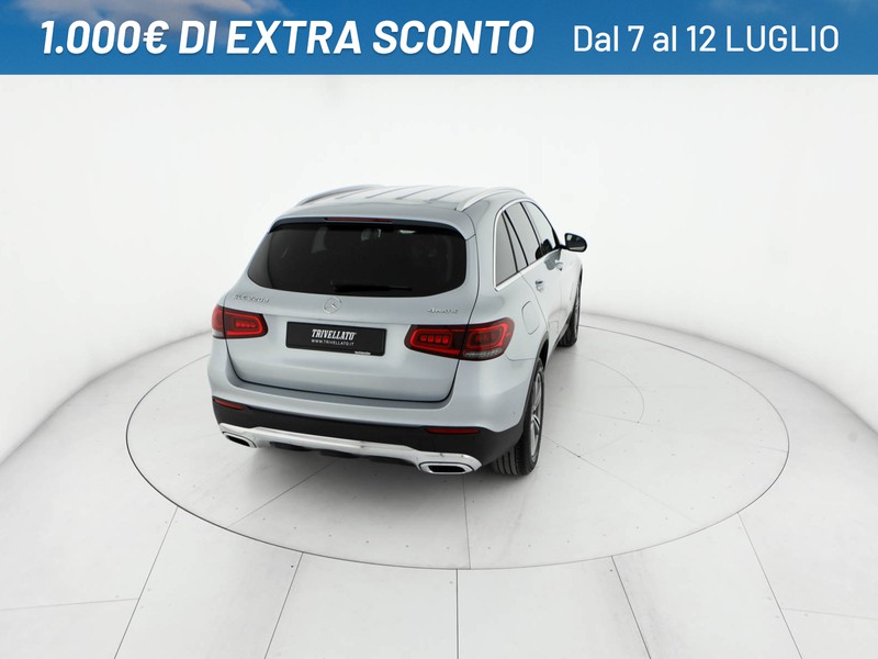 Mercedes GLC 220 d sport 4matic auto diesel argento