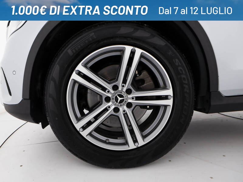 Mercedes GLC 220 d sport 4matic auto diesel argento