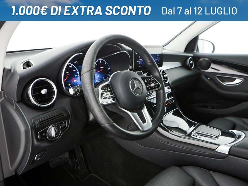 Mercedes GLC 220 d sport 4matic auto diesel argento