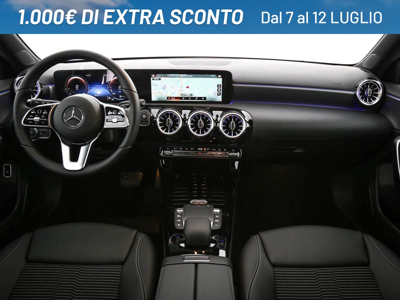Mercedes Classe A 250 e phev (eq-power) sport auto ibrido nero