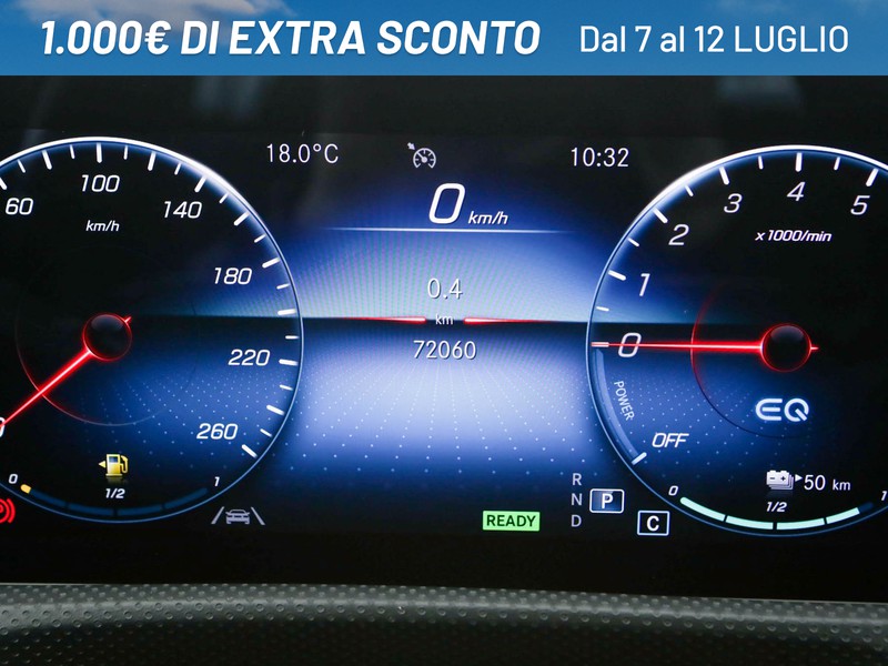 Mercedes Classe A 250 e phev (eq-power) sport auto ibrido nero