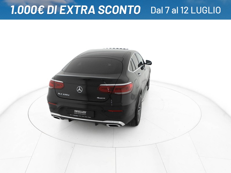 Mercedes GLC Coupè coupe 220 d premium plus 4matic auto diesel nero