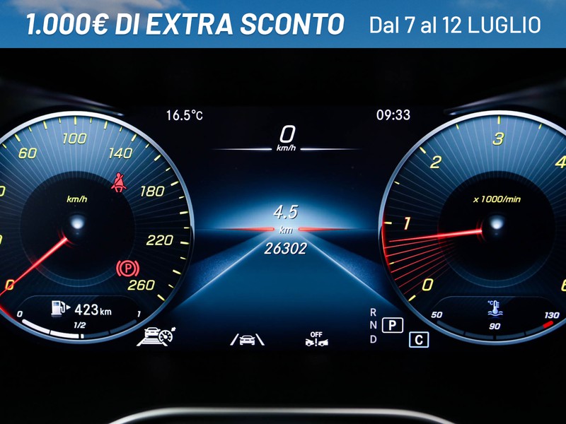 Mercedes GLC Coupè coupe 220 d premium plus 4matic auto diesel nero