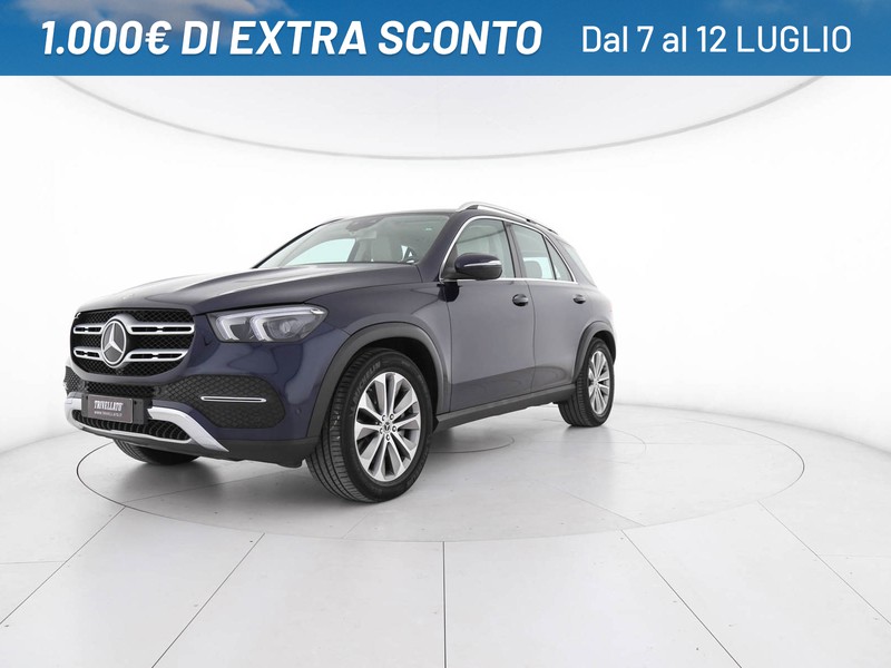 Mercedes GLE gle 450 mhev (eq-boost) sport 4matic auto ibrido blu/azzurro