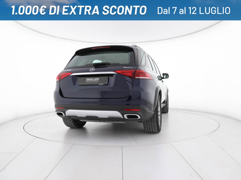 Mercedes GLE gle 450 mhev (eq-boost) sport 4matic auto ibrido blu/azzurro