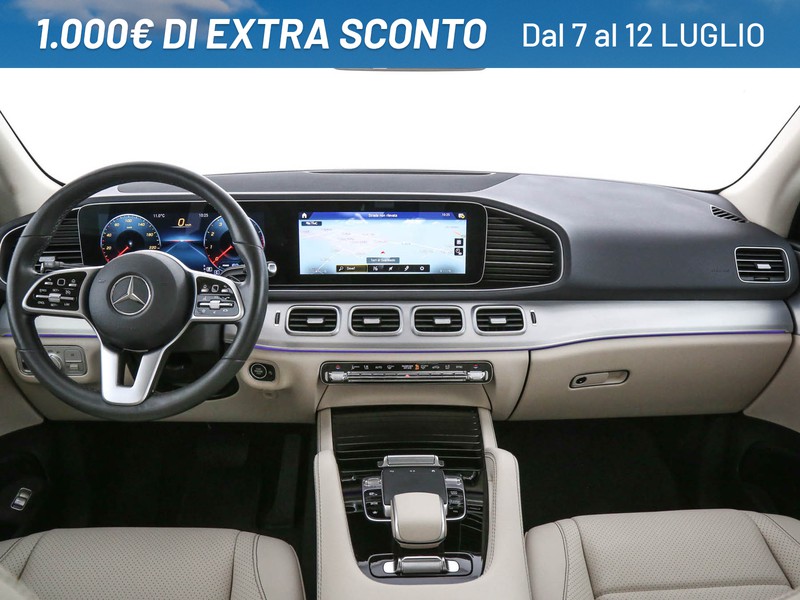 Mercedes GLE gle 450 mhev (eq-boost) sport 4matic auto ibrido blu/azzurro