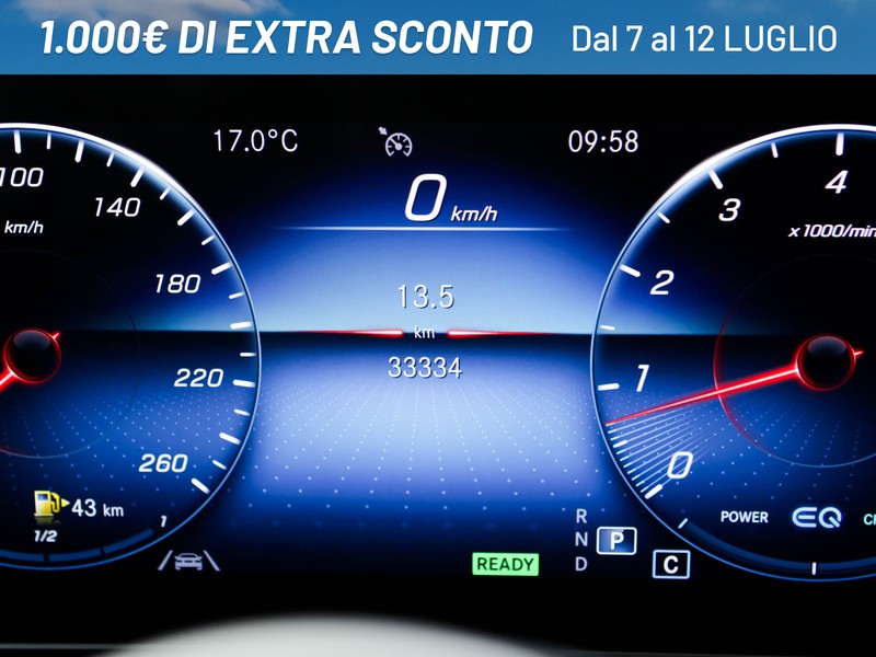 Mercedes GLE gle 450 mhev (eq-boost) sport 4matic auto ibrido blu/azzurro