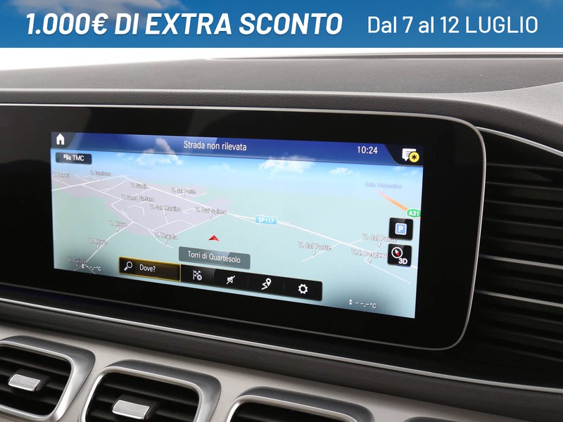 Mercedes GLE gle 450 mhev (eq-boost) sport 4matic auto ibrido blu/azzurro