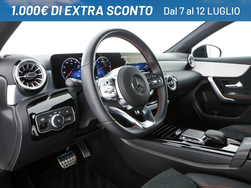Mercedes Classe A 180 d premium auto diesel blu/azzurro