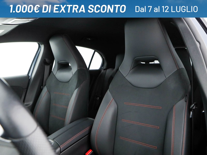 Mercedes Classe A 180 d premium auto diesel blu/azzurro