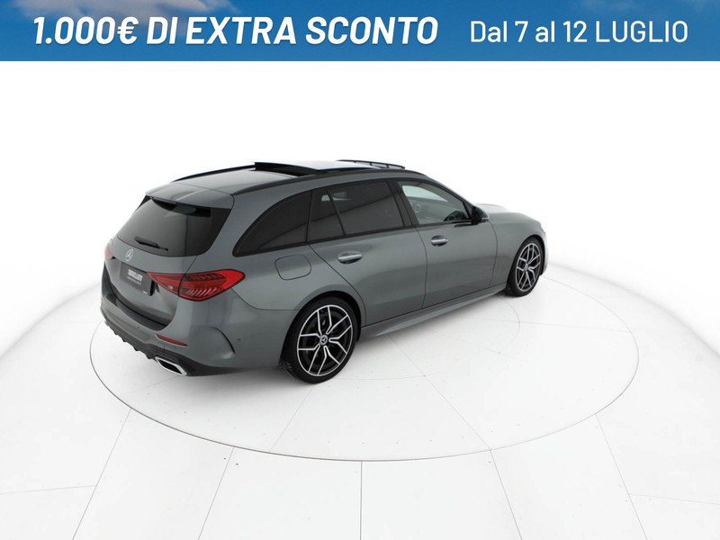 Mercedes Classe C SW sw 300 d mhev premium plus auto ibrido grigio