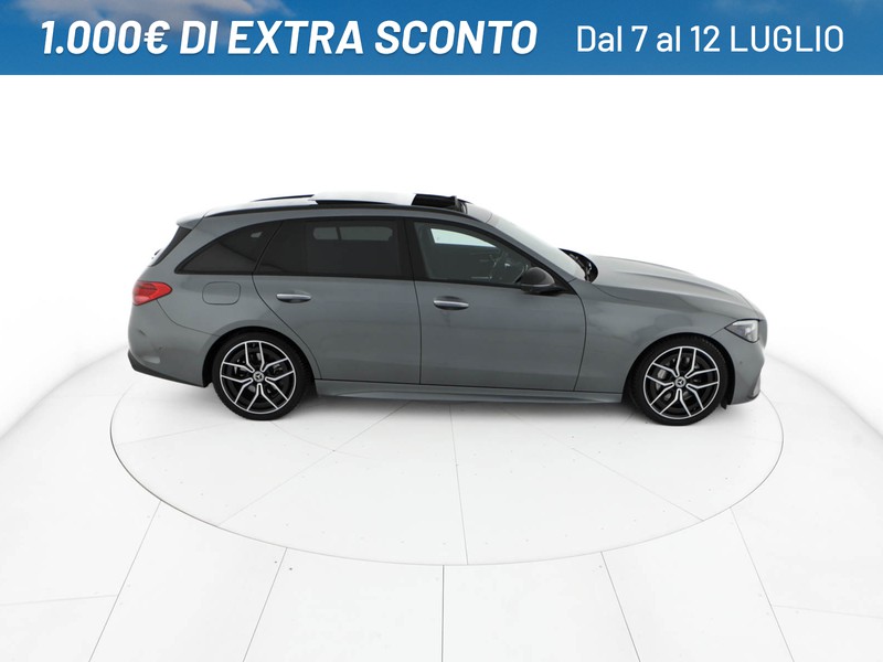 Mercedes Classe C SW sw 300 d mhev premium plus auto ibrido grigio