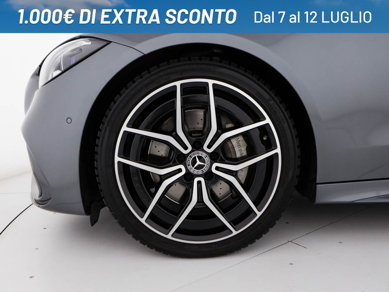Mercedes Classe C SW sw 300 d mhev premium plus auto ibrido grigio