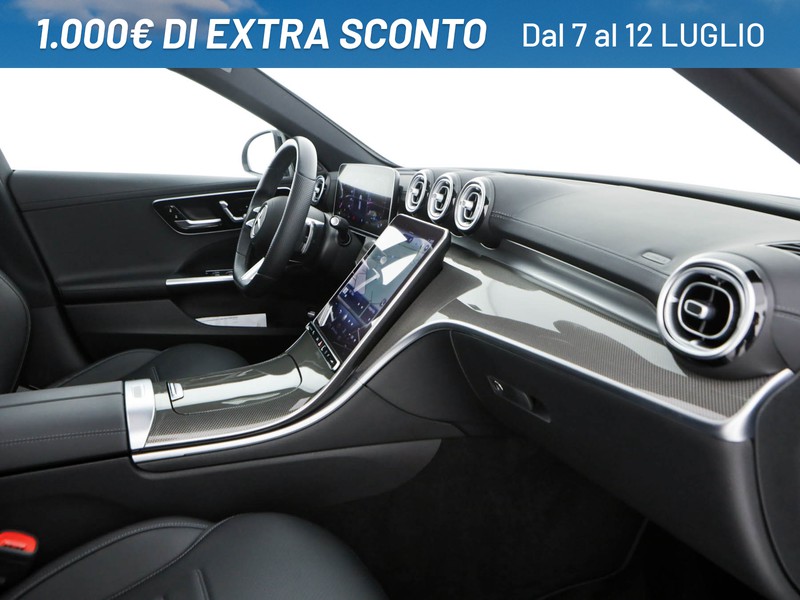 Mercedes Classe C SW sw 300 d mhev premium plus auto ibrido grigio
