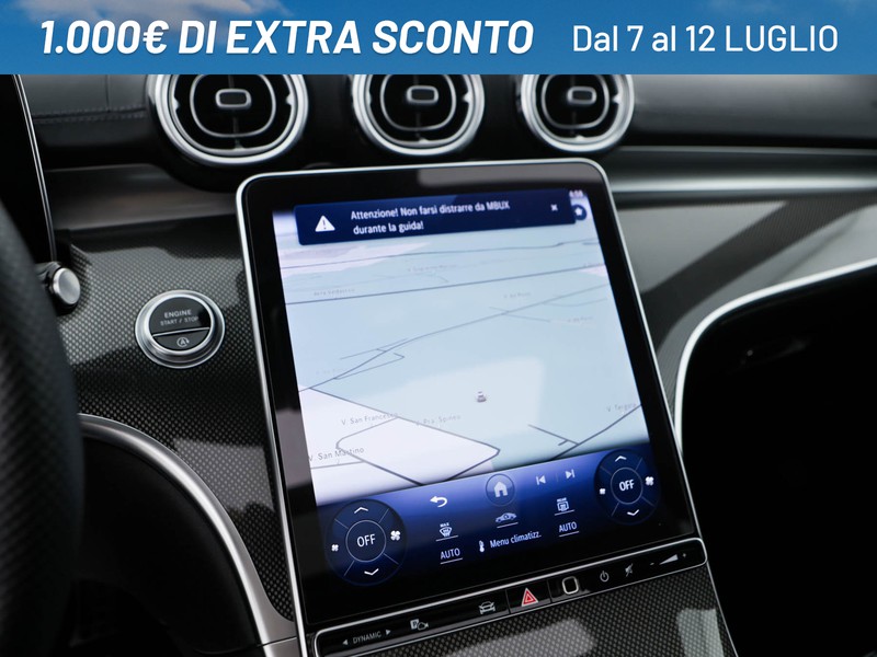 Mercedes Classe C SW sw 300 d mhev premium plus auto ibrido grigio