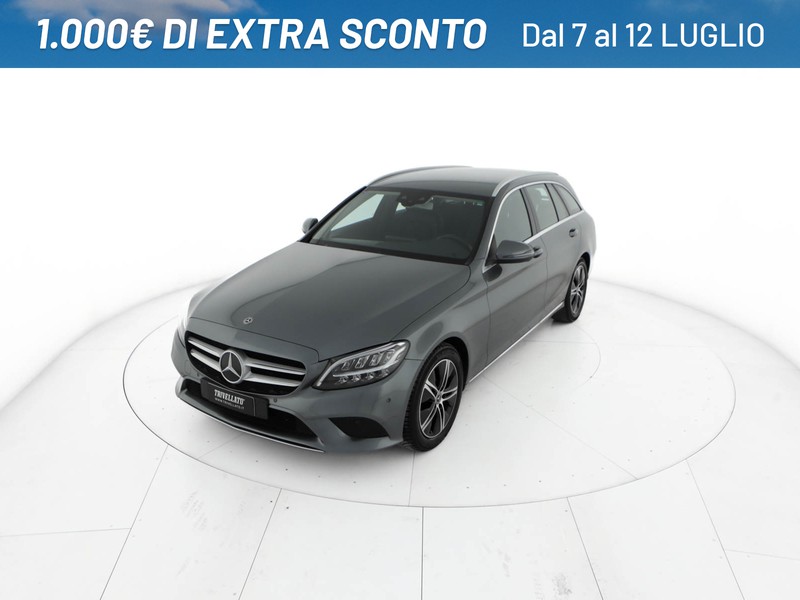 Mercedes Classe C SW sw 220 d sport plus auto diesel grigio