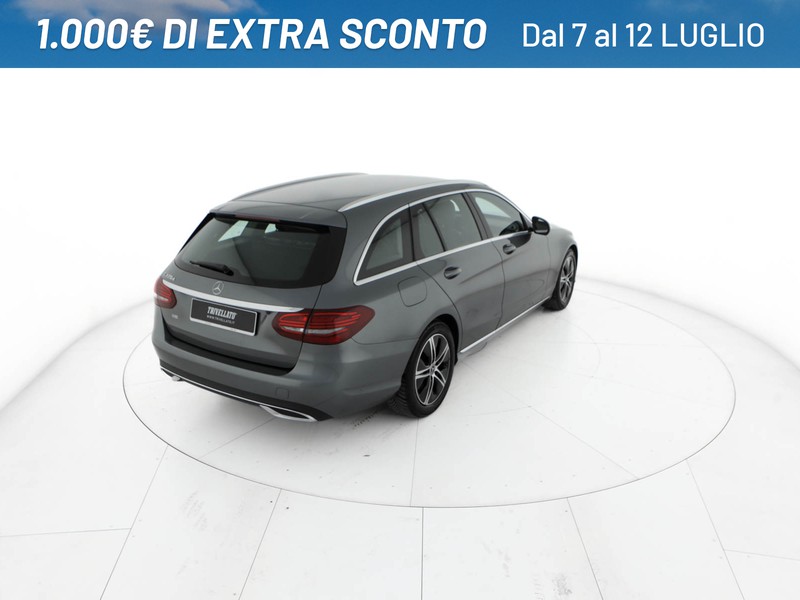 Mercedes Classe C SW sw 220 d sport plus auto diesel grigio